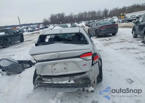 2021 Toyota Corolla Se from USA, damaged, VIN 5YFS4MCE8MP066299